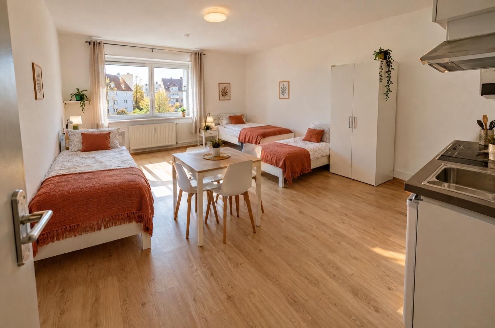 1-Zimmer-Apartment · 1. OG, Weseler Straße 276, Duisburg